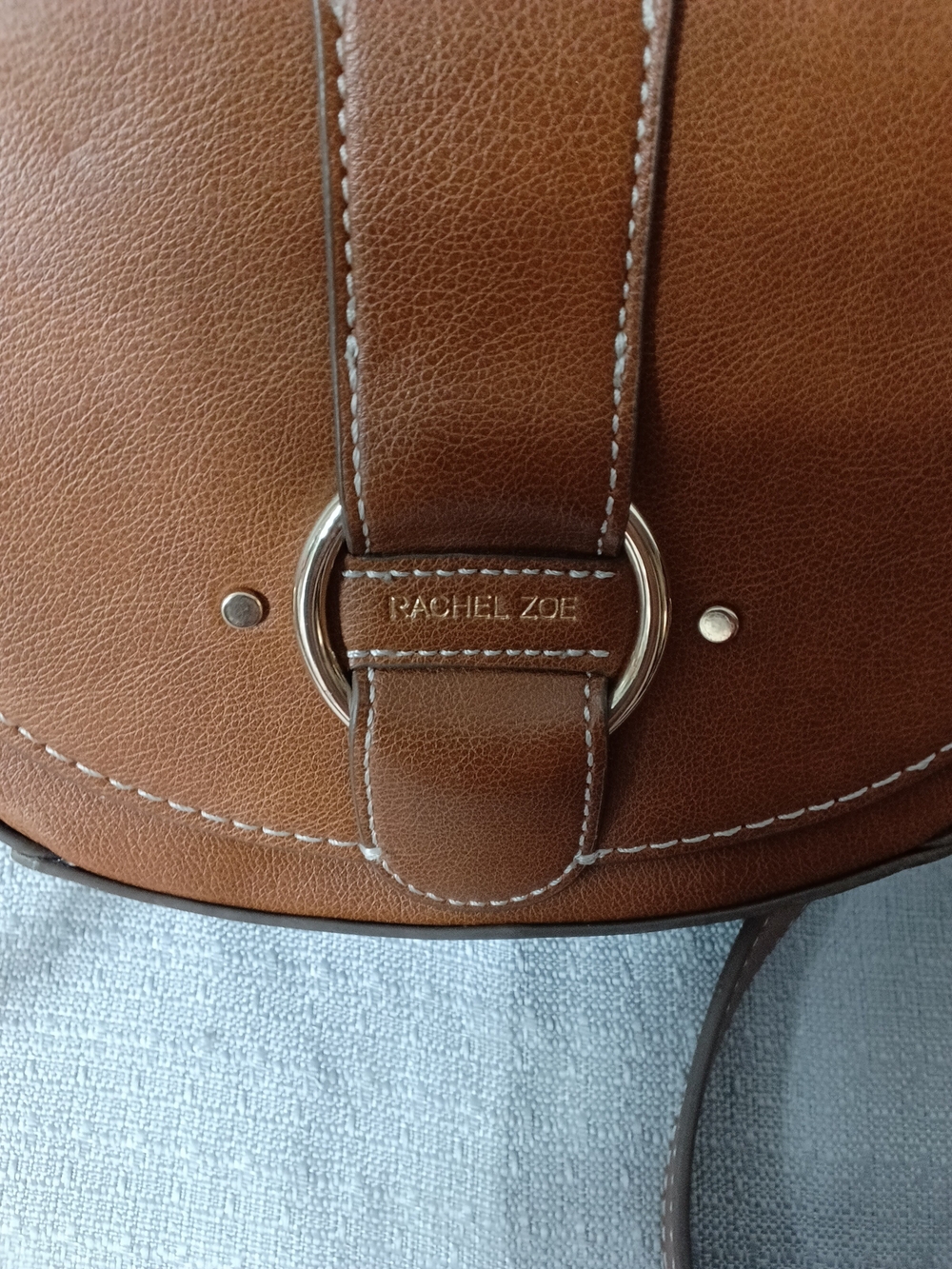 Rachel Zoe Tan Leather Crossbody Bag-EUC